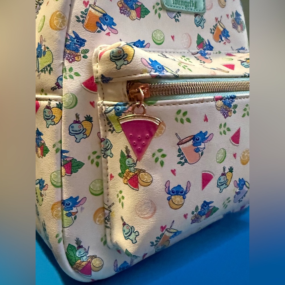 Loungefly Disney Lilo & Stitch Mini Backpack - Picture 9 of 17